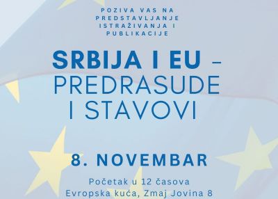 Predstavljanje istraživanja i publikacije „Srbija i EU – Predrasude i stavovi”